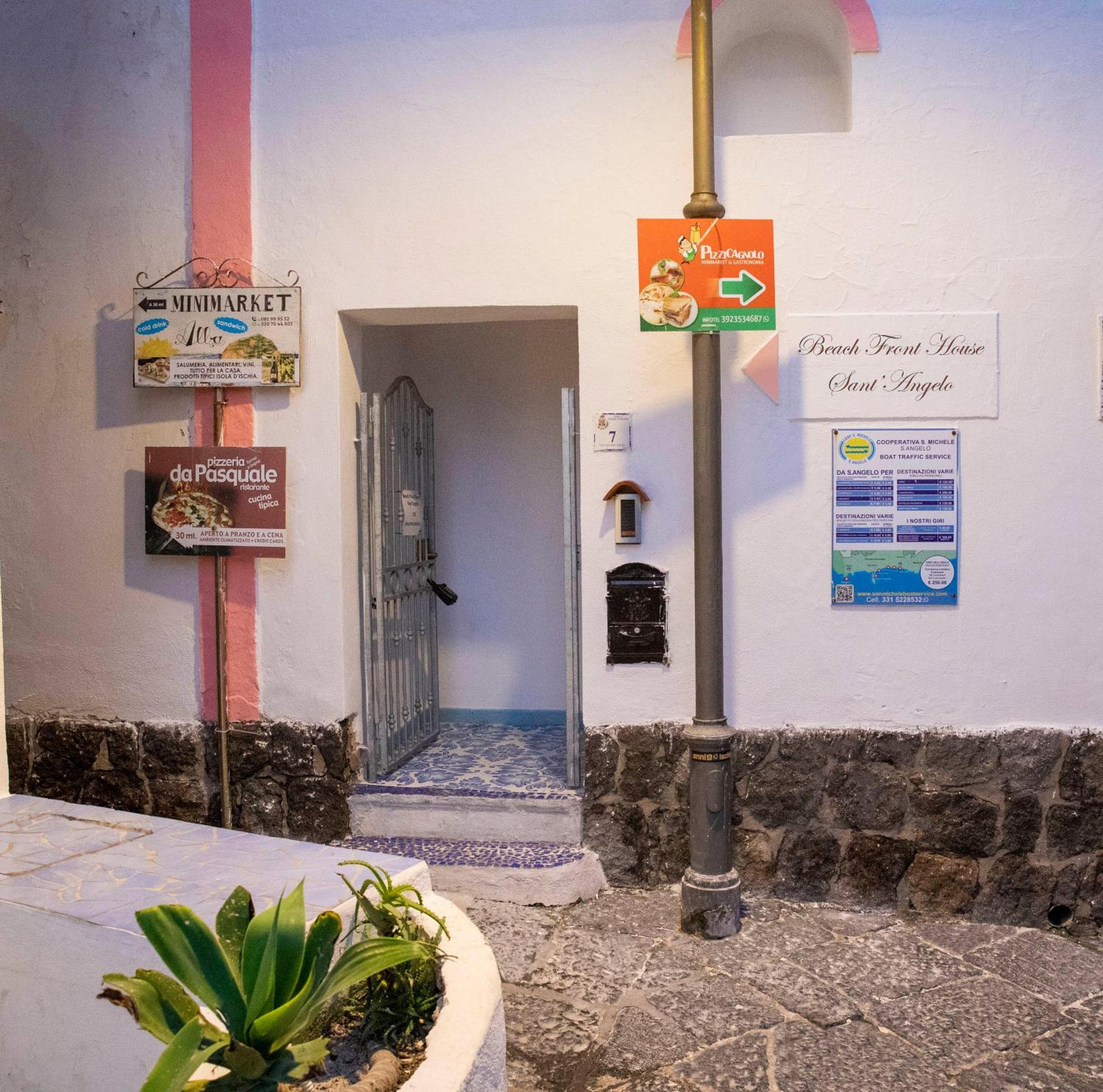 Mare Nostrum - Beachfront House - Sant'Angelo Ischia 외부 사진